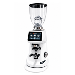 Moulin à café professionnel Fiorenzato F64 E — vue de face, disponible au Maroc via Stromboli Caffè