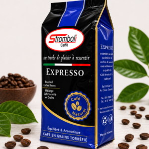 Expresso Bleu Stromboli café en grain 1kg